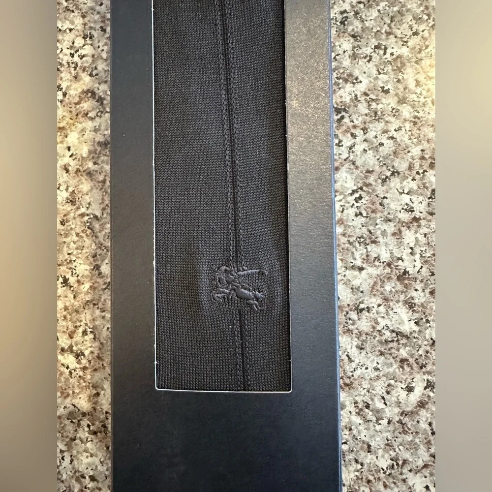 Burberry Men’s Black Dress Socks - Size 7-12 NEW